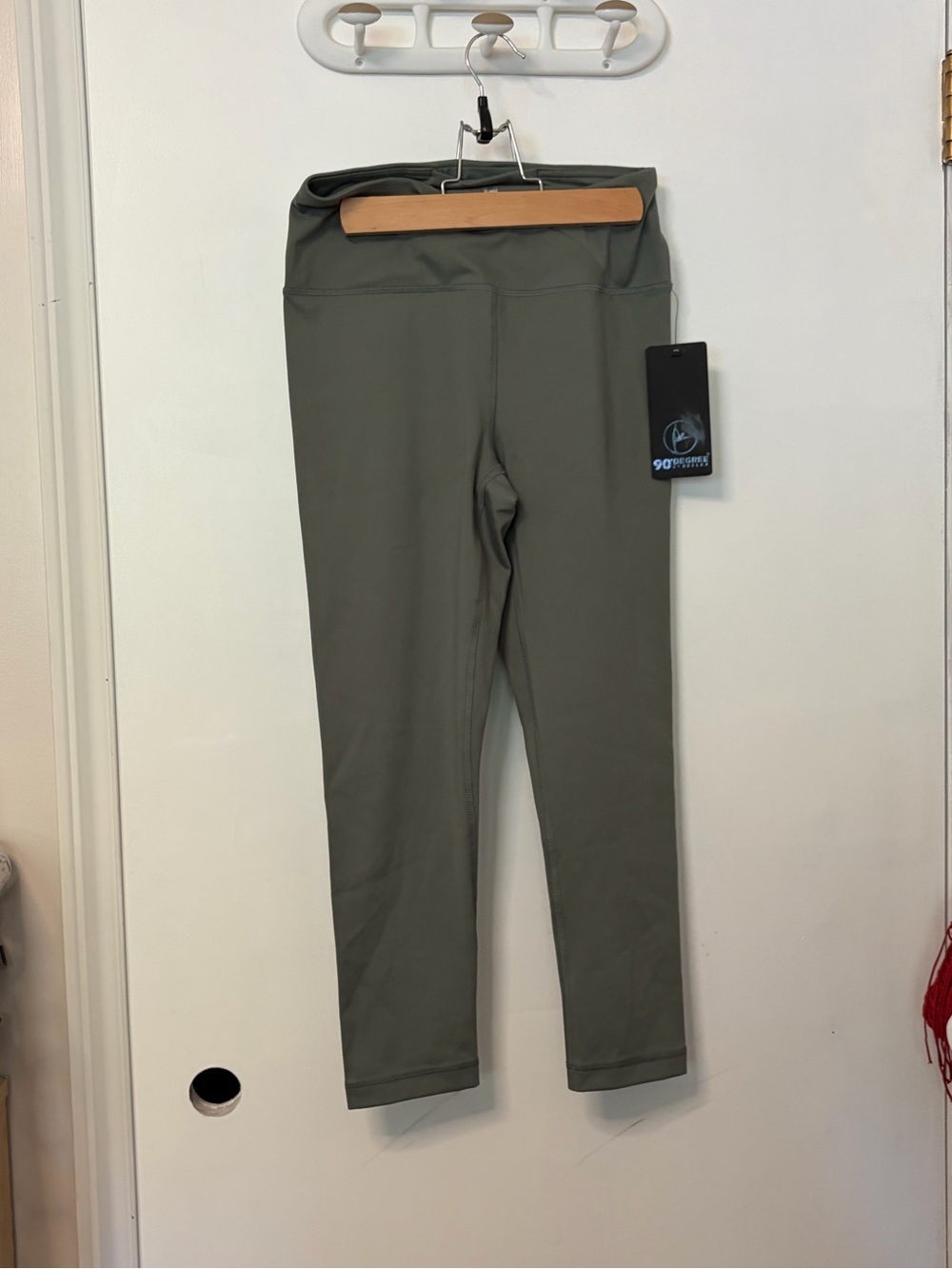90 Degree by Reflex Olive Green Active Leggings